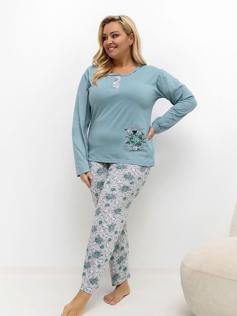  Plus Size Pajamas model 221190 Forever Pink 