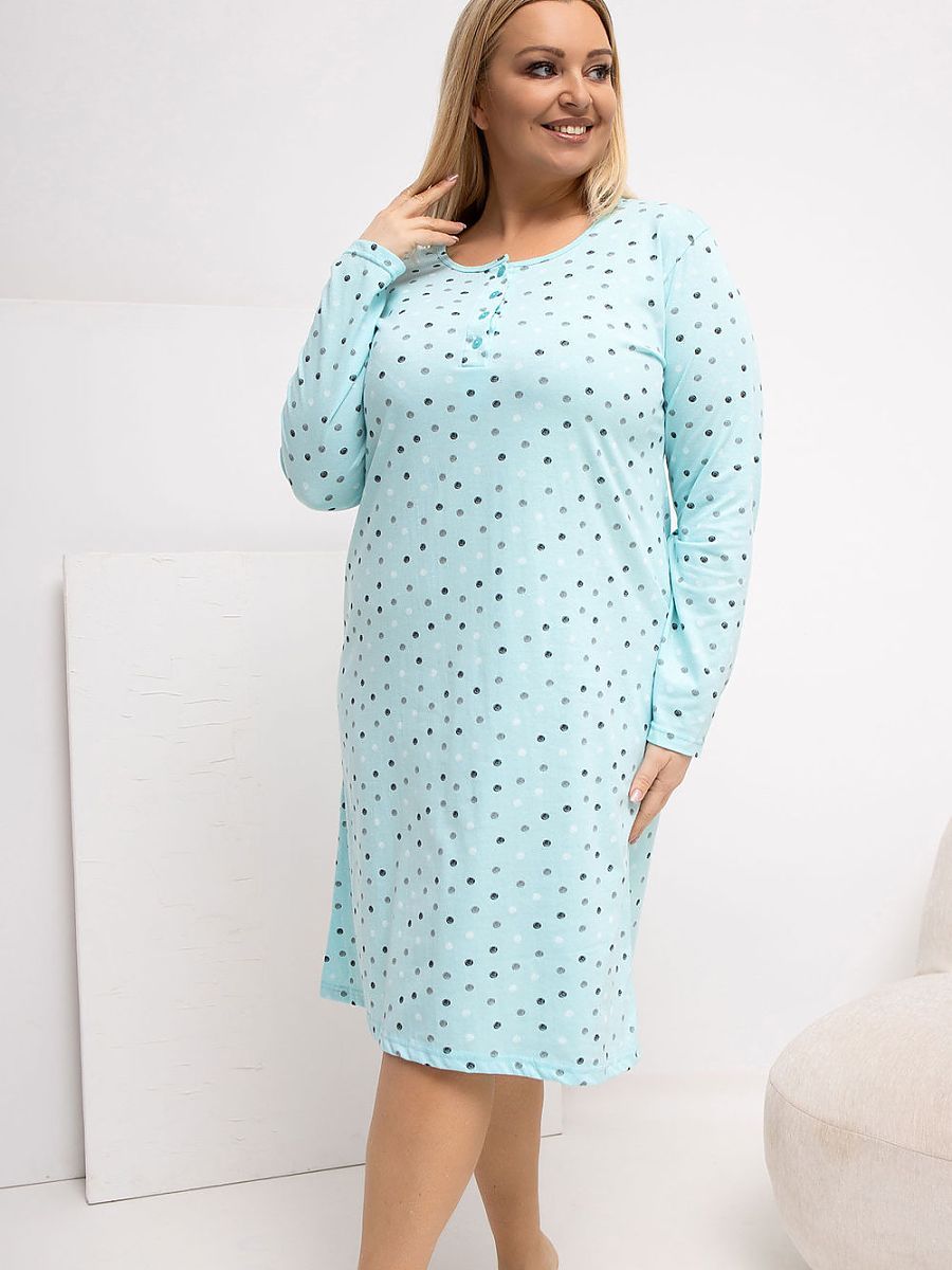  Plus Size Nightgown model 223302 Forever Pink 