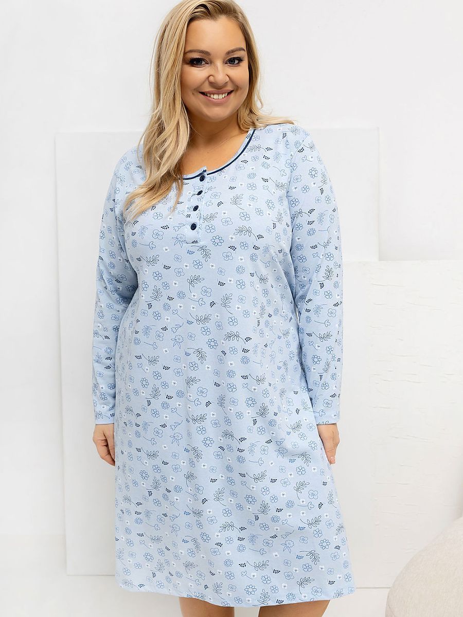  Plus Size Nightgown model 223308 Forever Pink 