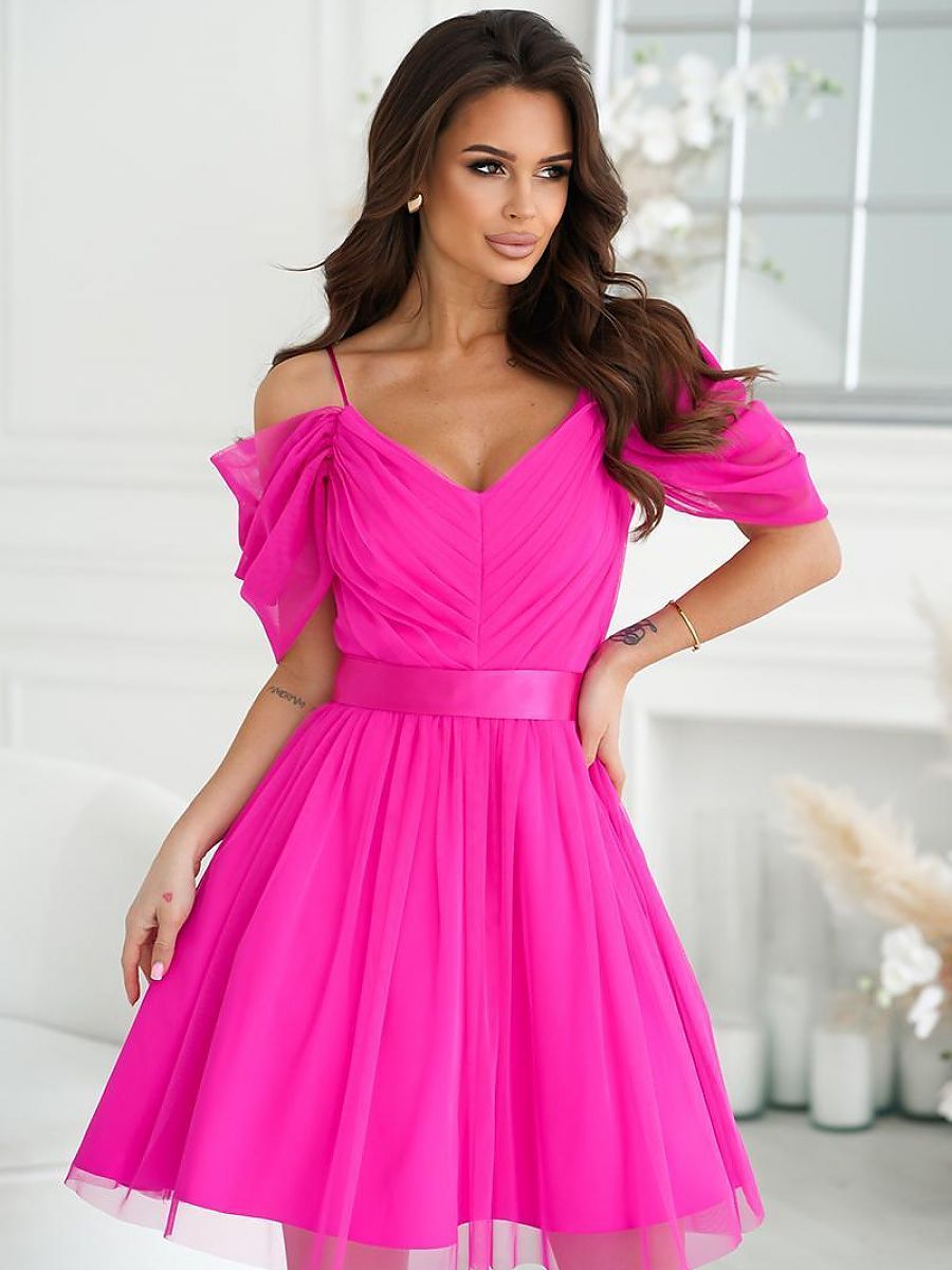  Evening dress model 196090 Bicotone 