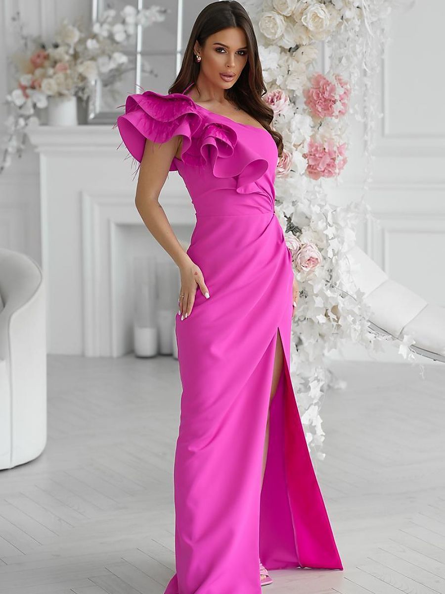  Long dress model 197547 Bicotone 