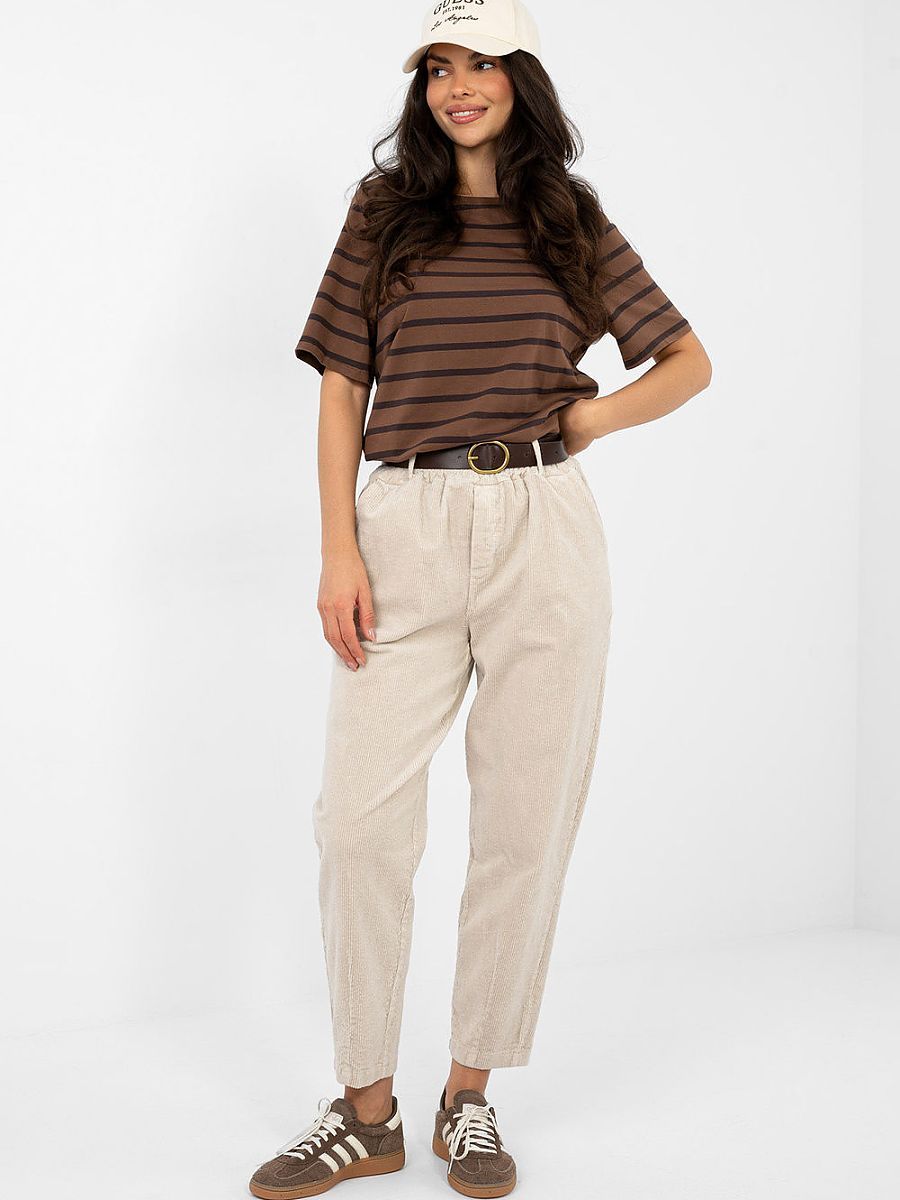  corduroy trousers model 224053 Italy Moda 