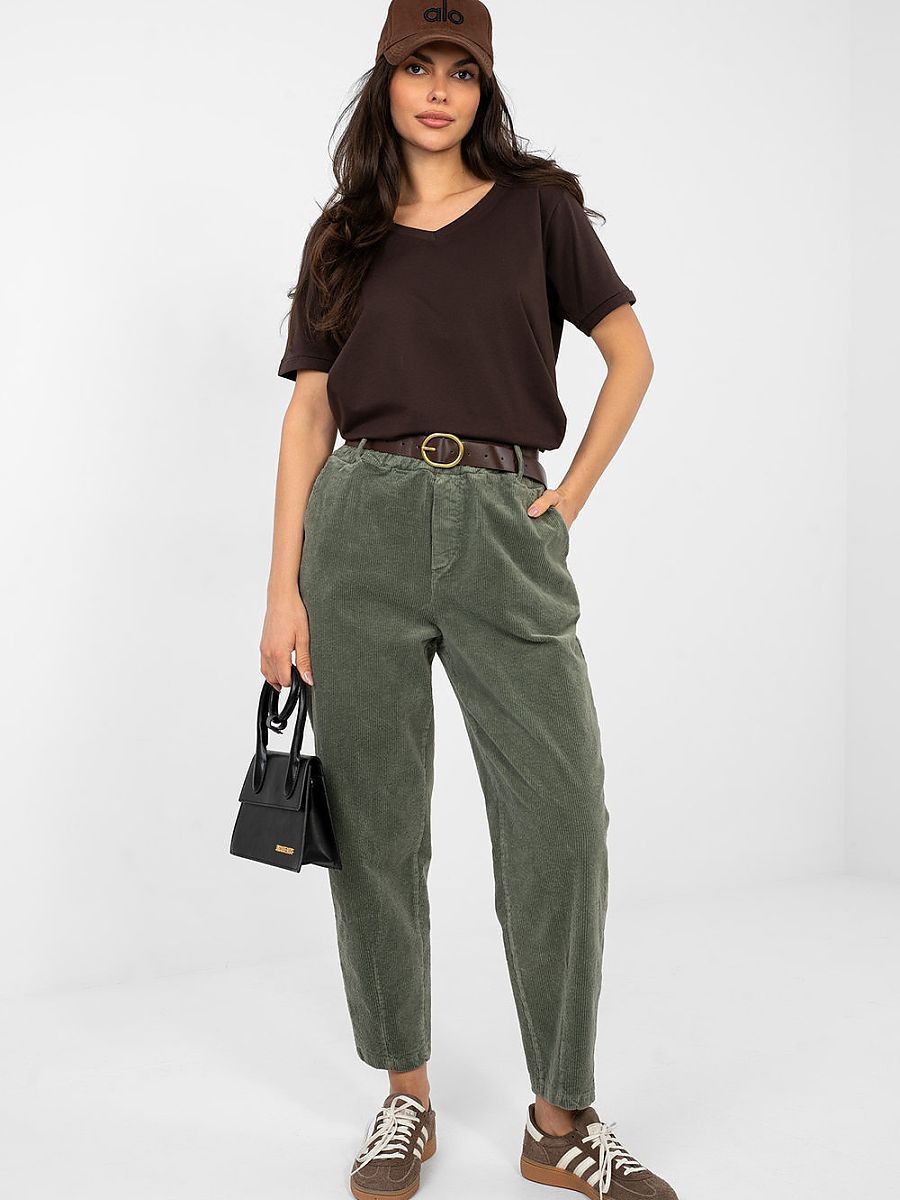  corduroy trousers model 224054 Italy Moda 