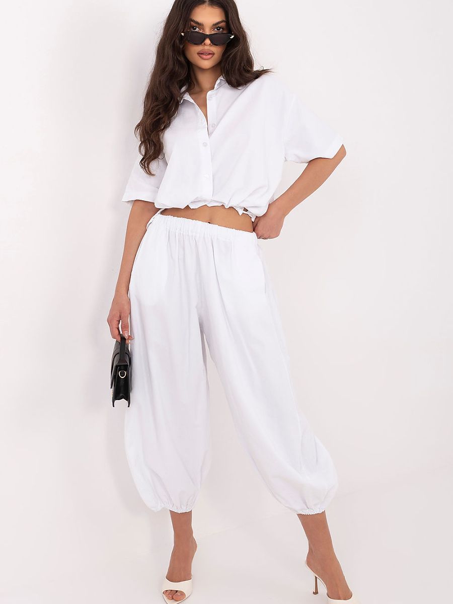  corduroy trousers model 226234 Italy Moda 