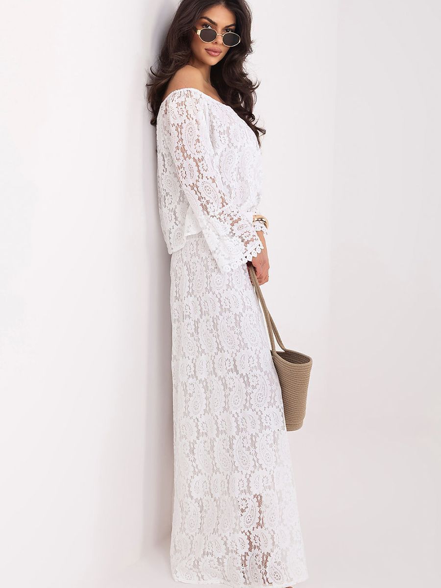  Lace pants model 226611 Italy Moda 