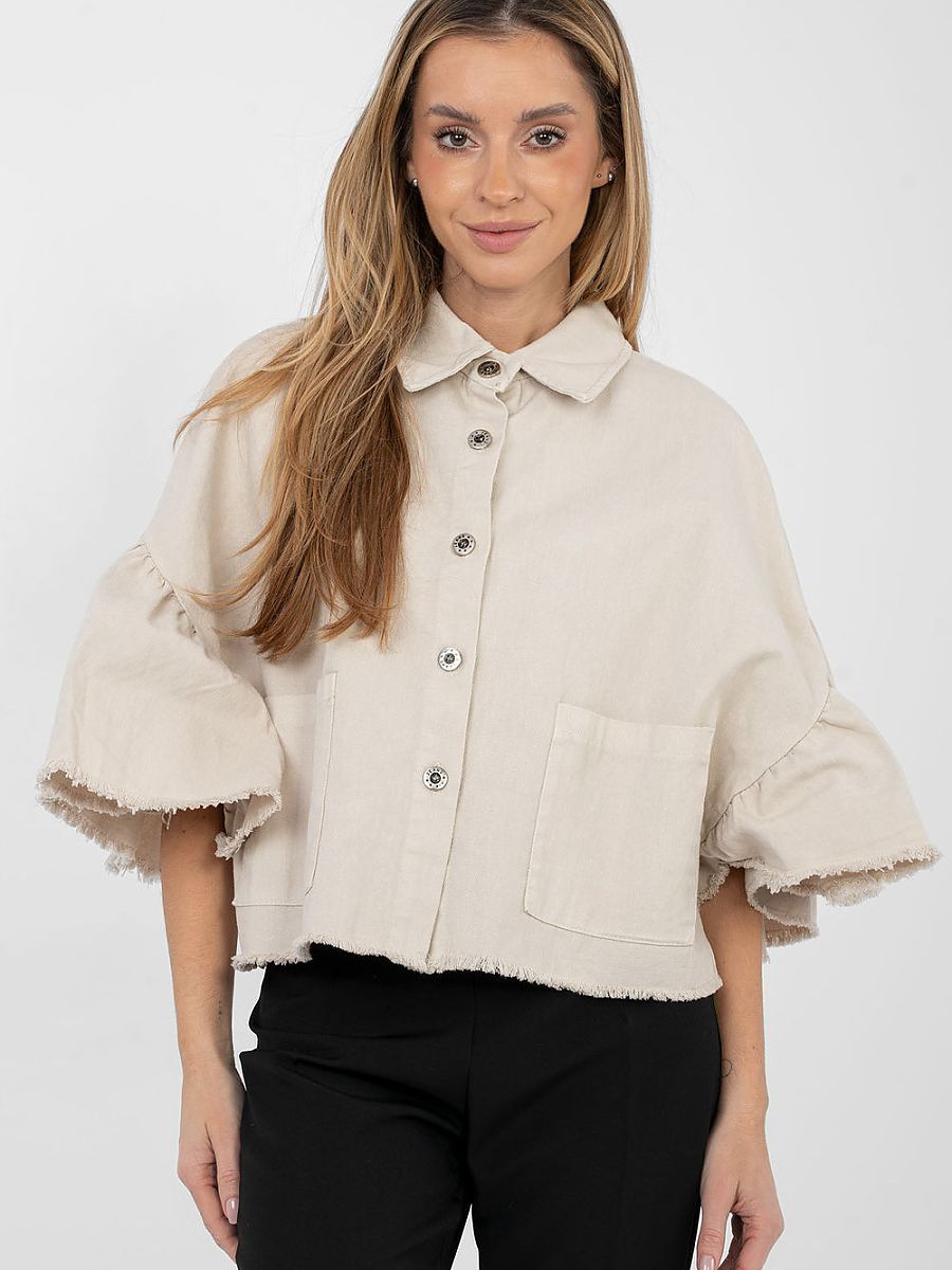 Denim jacket model 223786 Rue Paris 