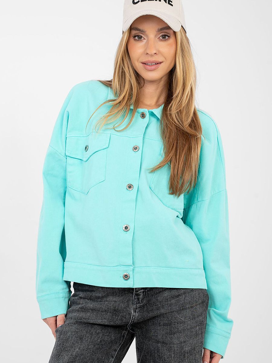  Denim jacket model 223815 Rue Paris 