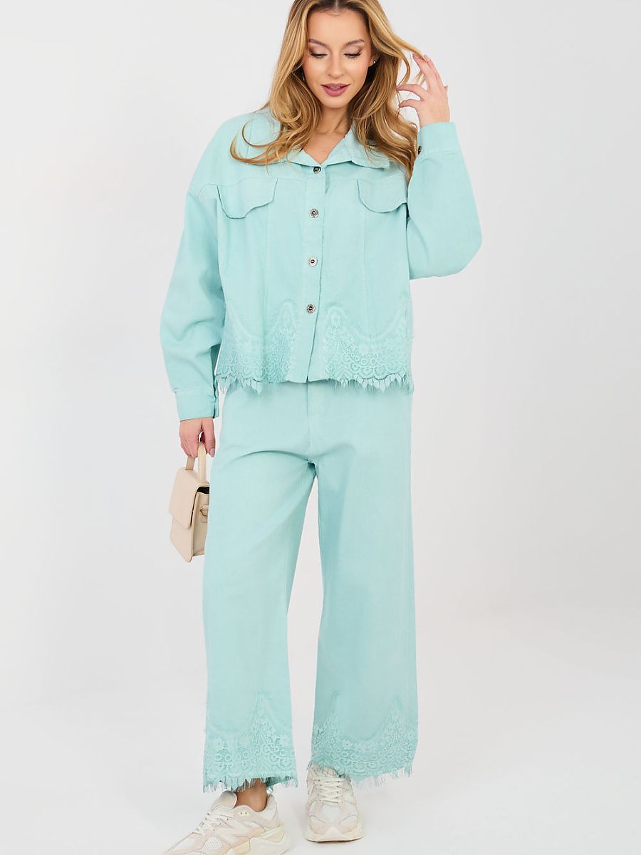  Denim jacket model 223945 Rue Paris 