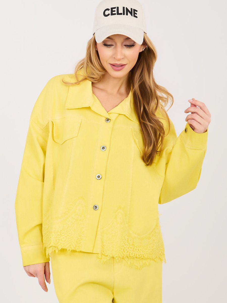  Denim jacket model 223948 Rue Paris 
