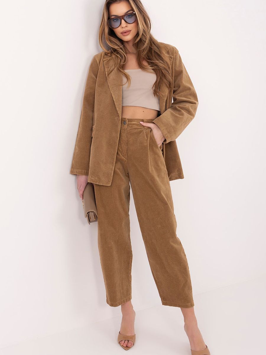 corduroy trousers model 224996 Rue Paris 