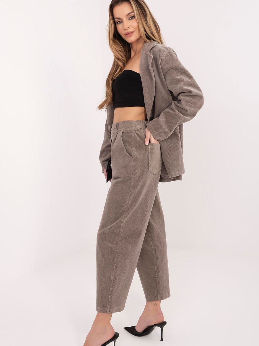  corduroy trousers model 225000 Rue Paris 