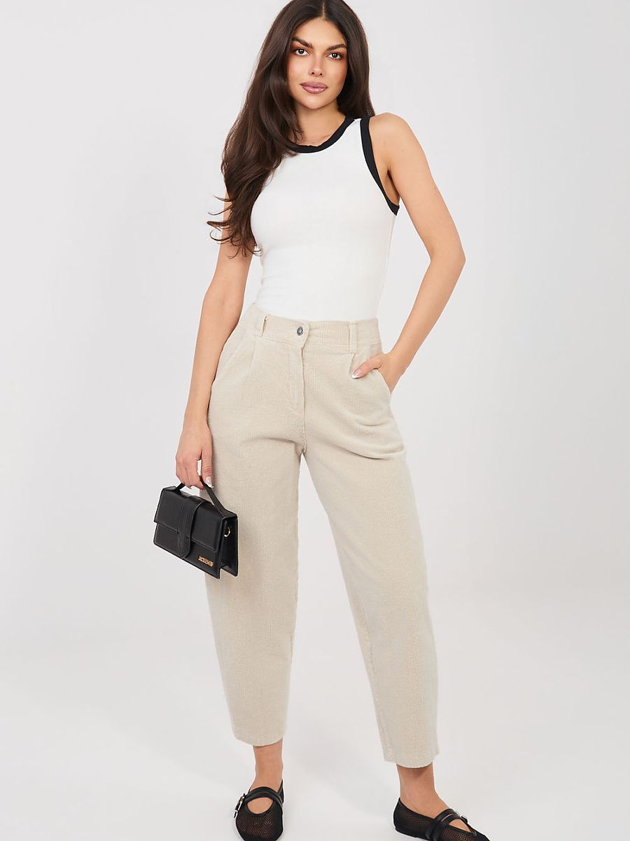  corduroy trousers model 225088 Rue Paris 