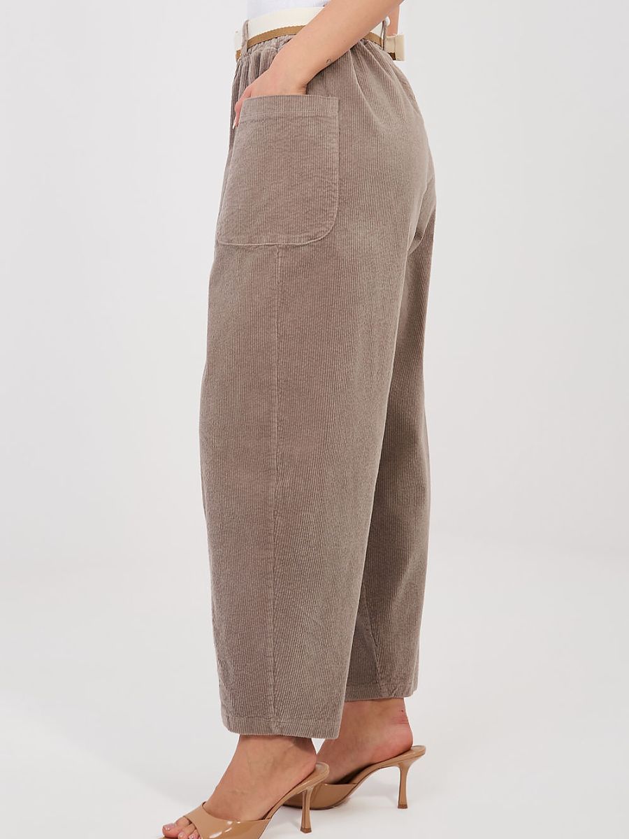  corduroy trousers model 225097 Rue Paris 