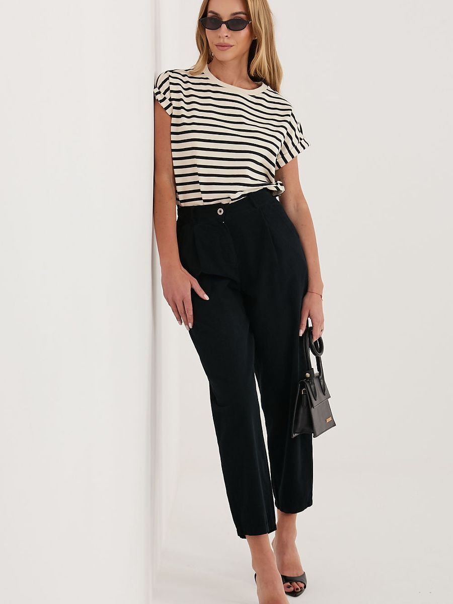  corduroy trousers model 228358 Rue Paris 
