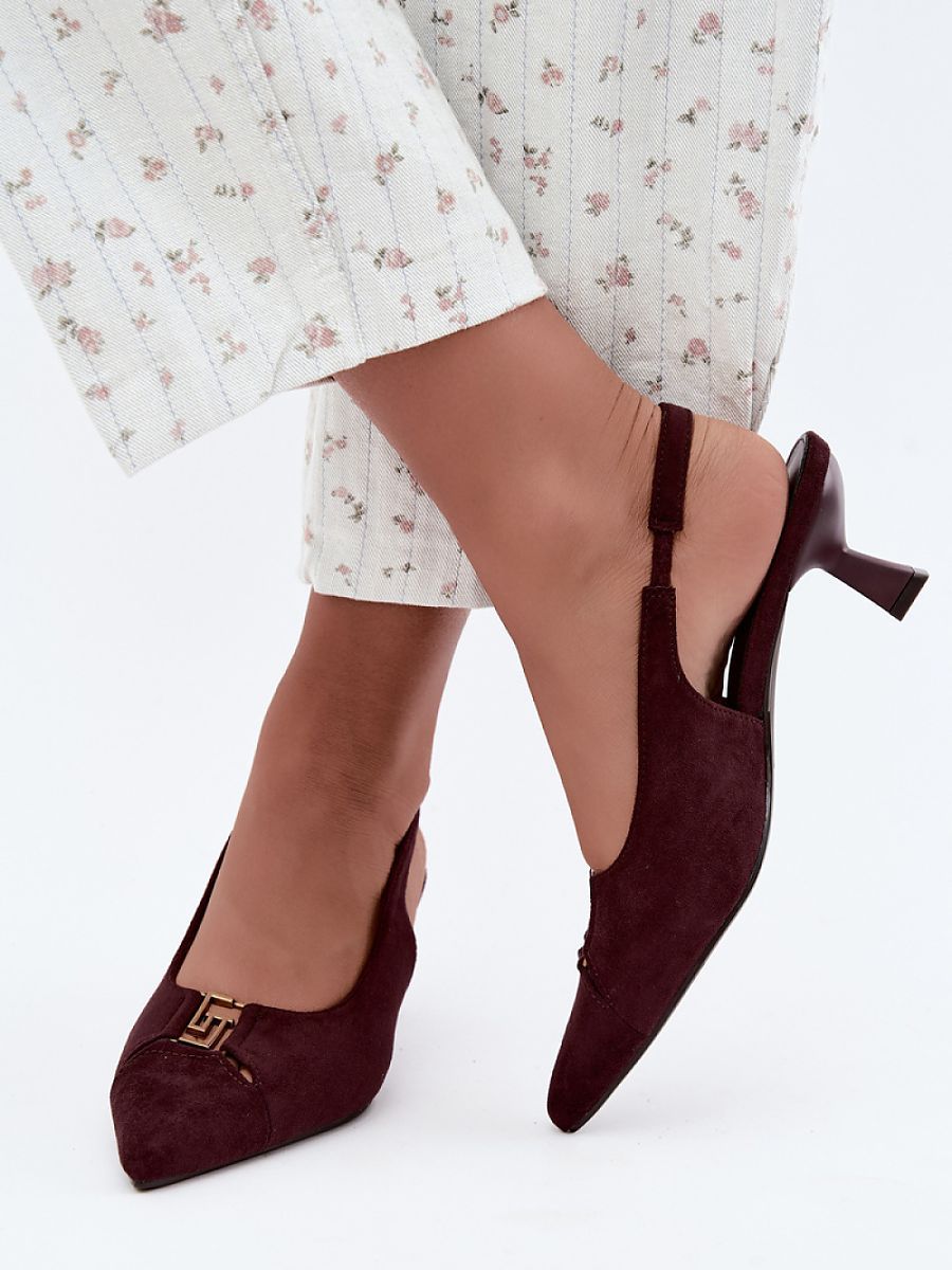  Block heel pumps model 230721 Step in style 